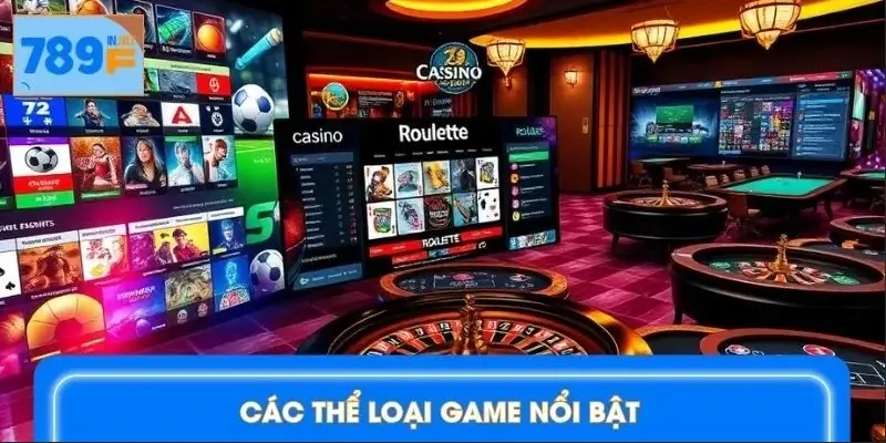 Kho game 789F cực đa dạng