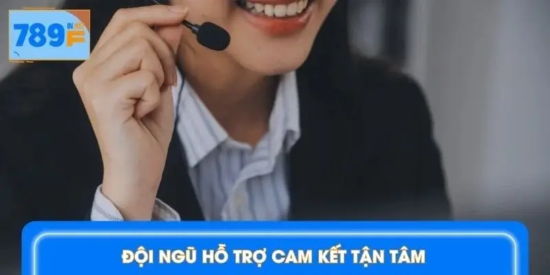 Chuyên viên tại 789F luôn sẵn sàng hỗ trợ khách hàng